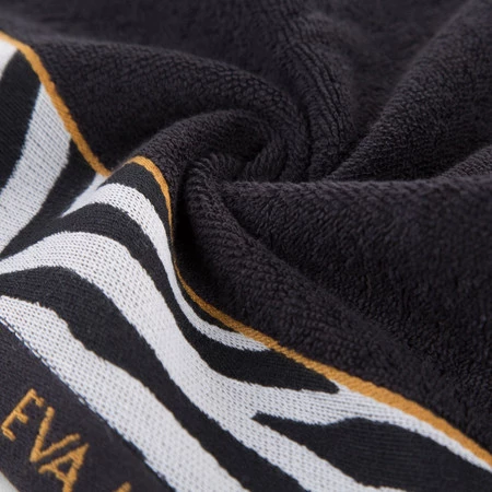 Ręcznik Eva 22 30 x 50 cm, Czarny