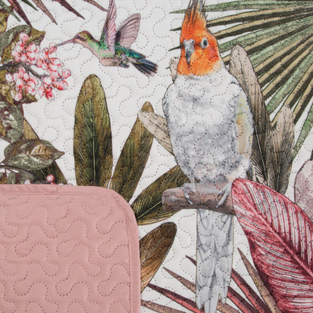 NARZUTA D91 PARROT 200 X 220 CM ZIELONY