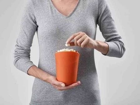 JJ - Zestaw 2 pojemników do popcornu w mikrofali M