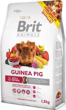 BRIT ANIMALS Guinea Pig Complete 1,5kg dla świnki