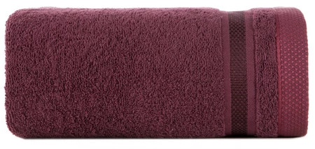 Ręcznik Abbie (07), 40 x 60 cm, Bordowy