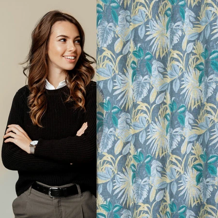 ZASŁONA GOTOWA LENA 140 X 250 CM POPIELATY