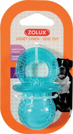 ZOLUX TPR POP Smoczek Turkusowy 7,5cm