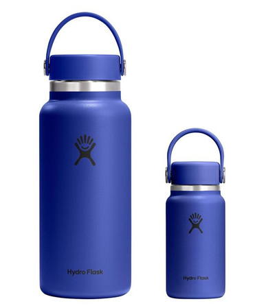 HF-Mini butelka termiczna 200 ml Micro, niebieska