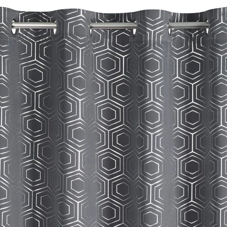 ZASŁONA GOTOWA KAJA 135 X 250 CM GRAFITOWY