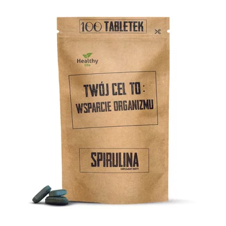 Twój Cel To Spirulina naturalne wsparcie dla zdrowia i energii 100 tabl.