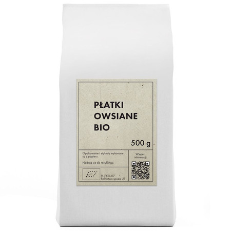 THE PLANET PŁATKI OWSIANE BIO 500 g