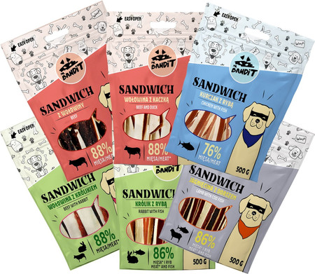 MR.BANDIT Sandwich Beef Wołowina 500g