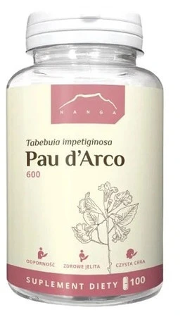 Nanga Pau d'arco 600 mg 100 kaps.