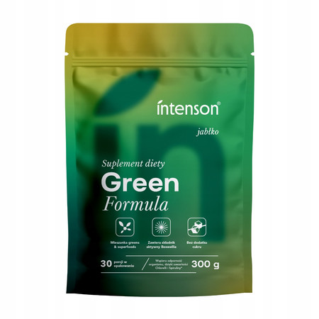 Intenson Green Formula Jabłko 300g