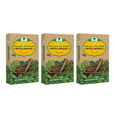 Zestaw: 3x Przyprawa myśliwska 50g DARY NATURY