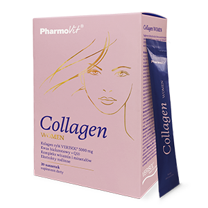 Pharmovit Collagen Women na skórę włosy 20 saszetek