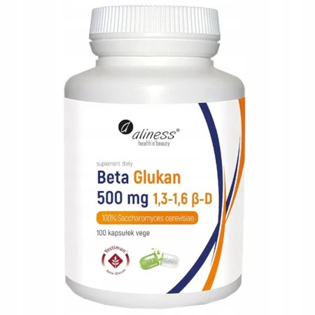 Beta Glukan Yestimun® 1,3-1,6 β-D  500 mg x 100 Vege caps.