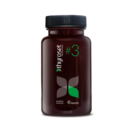 Norsa Pharma Thyroset zestaw 3x 45 kaps.