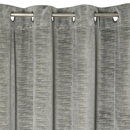 ZASŁONA GOTOWA ALUVIA 140 X 250 CM STALOWY