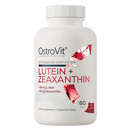Zestaw 2x OstroVit Luteina + Zeaksantyna na wsparcie wzorku 60 kaps.