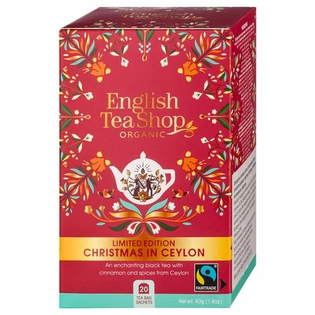 English Tea Shop Herbata Christmas in Ceylon