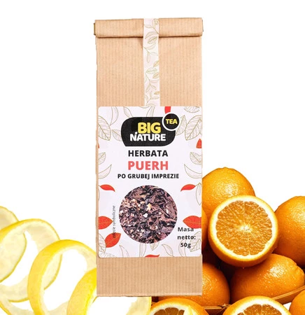 Herbata PUERH PO GRUBEJ IMPREZIE 50g