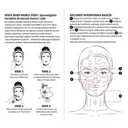 Sattva Ajurwedyjska różdzka do masażu twarzy i ciała Copper Kansa Double Sided