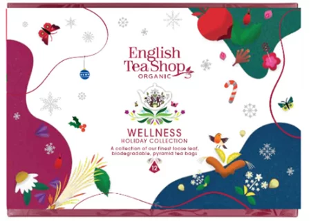 English Tea Shop, Herbata BIO Holiday Wellness 12 piramidek