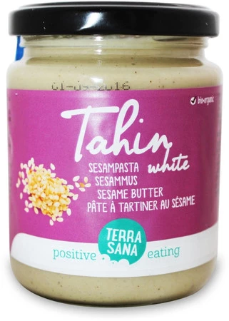 TERRASANA TAHINI BIAŁE (PASTA SEZAMOWA) BIO 250 g
