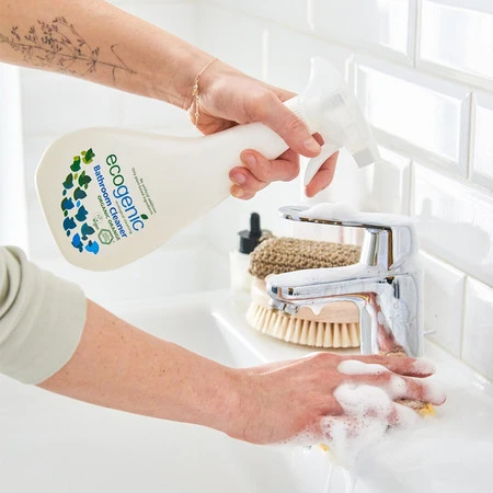 Ecogenic, Spray do czyszczenia powierzchni łazienkowych, Pomarańcza, 500 ml