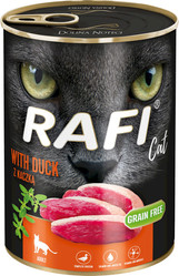 DOLINA NOTECI RAFI Cat Adult Kaczka bez zbóż 400g