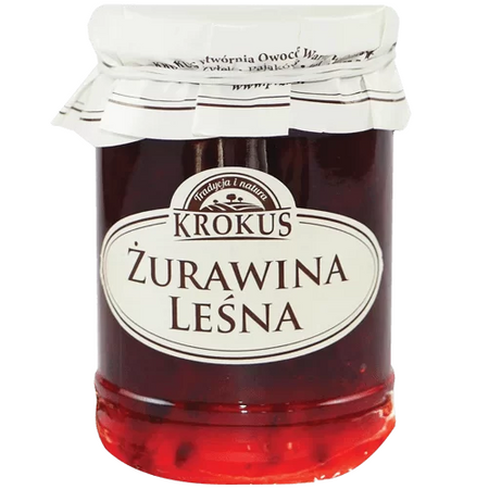 Krokus MUS Z ŻURAWINY LEŚNEJ 310 g