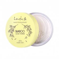 Lovely Bamboo Loose Powder transparentny puder bambusowy do twarzy 5.5gLovely