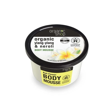 Organic Ylang-Ylang & Neroli Body Mousse mus do ciała Balijskie Kwiaty 250ml