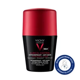Vichy Homme antyperspirant kulka Clinical Control 96H przeciw nadmiernej potliwości 50 ml