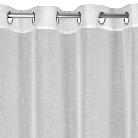 FIRANA GOTOWA ISABEL 140 X 250 CM BIAŁY