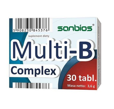 Sanbios Multi B Complex 30 T witamina B