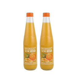 Zestaw: 2x Sok mandarynkowy 100% 330 ml