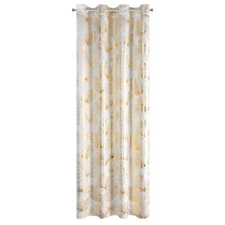 Zasłona 140 x 250 cm ZAS/ZARIA/B+ZŁOT