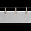 FIRANA GOTOWA MELISA NA SZELKACH 150 X 30 CM BIAŁY