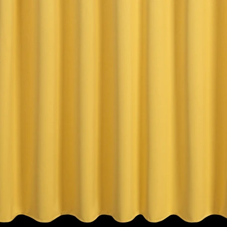 ZASŁONA GOTOWA MILAN NA TAŚMIE 140 X 300 CM MUSZTARDOWY