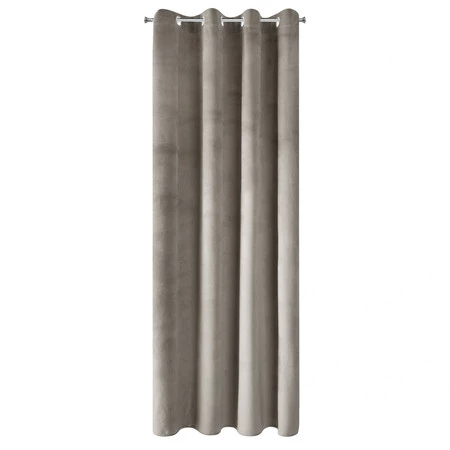 ZASŁONA GOTOWA PIERRE 140 X 250 CM CIEMNOBEŻOWY