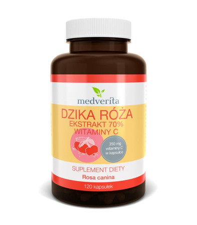 Medverita Dzika róża 120 kaps.