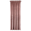 ZASŁONA GOTOWA D91 ROSA NA TAŚMIE 135 X 300 CM CIEMNORÓŻOWY
