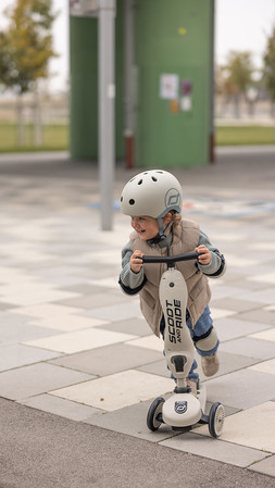 SCOOTANDRIDE Zestaw ochraniaczy dla dzieci S Ash