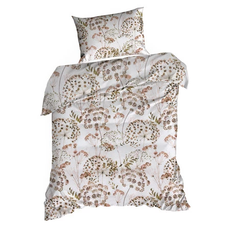 Komplet pościeli bawełnianej Julita, 220 x 200 cm, Naturalny