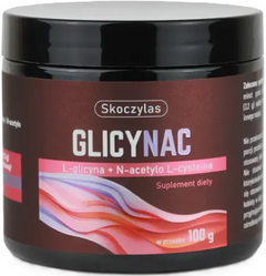 Skoczylas Glicynac 100 g l-glicyna n-acetylo