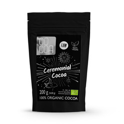 COCOA KAKAO CEREMONIALNE BIO (TABLICZKI GORZKIE 4 x 50 g) 200g