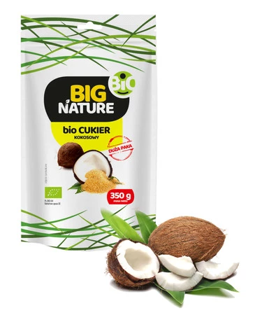 Big Nature Cukier Kokosowy Bio 350 g
