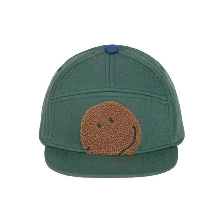 Czapka z daszkiem dziecięca Little Gang Smile ocean green 1-2 lata