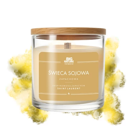 Świeca sojowa zap. insp. SAINT LAURENT 215g