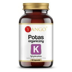 Yango Potas organiczny na wsparcie gospodarki wodno - eletrolitowej 90 kaps.
