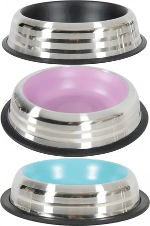 ZOLUX Miska antypoślizgowa Inox Merenda różowa 1,85 l