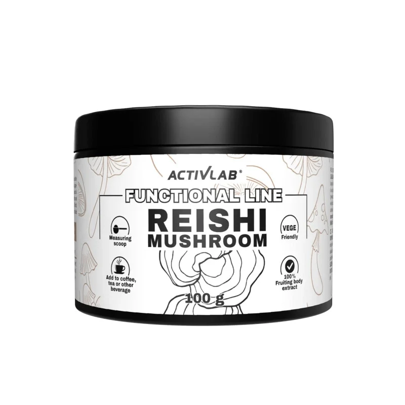 ACTIVLAB REISHI MUSHROOMS Grzyby Reishi na wsparcie odporności100g - Nabea.pl
